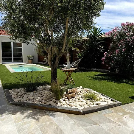 Charmante Maison De Avec Piscine Plein Sud * لا روشيل